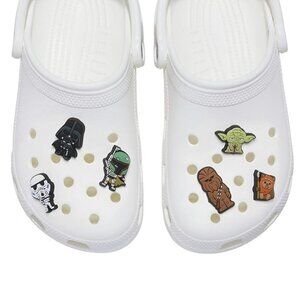 NWT - Crocs Star Wars Character Jibbitz Shoe Charms – 6‑Piece Pack